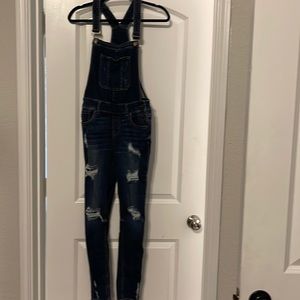 Destroy denim jumper size small